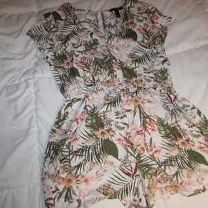 Forever 21 Floral Romper